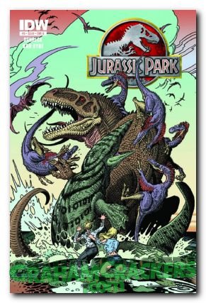 Jurassic Park #5 (2010) Variant Cover