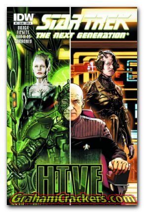 Star Trek Next Generation Hive #2 (2012) cover a