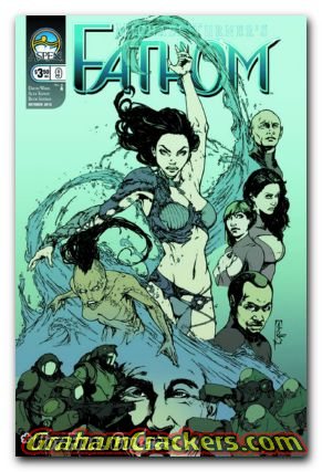 Fathom #9 (2011) cover a