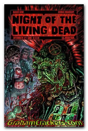 Night Of The Living Dead Aftermath #1 (2012) gore cover