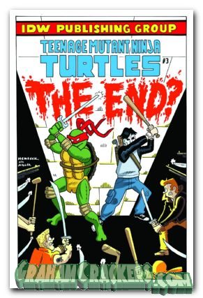 Teenage Mutant Ninja Turtles #4 (2011) spoof variant