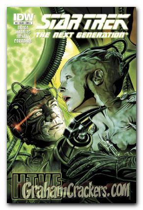 Star Trek Next Generation Hive #3 (2012) cover a