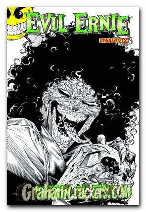 Evil Ernie #2 (2012) syaf black & white cover