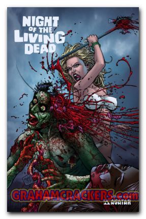 Night of the Living Dead #3 gore cover