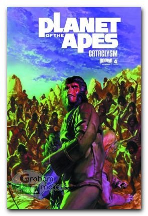 Planet of the Apes Cataclysm #4 (2012) cover a