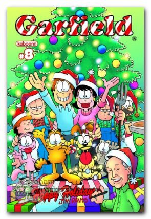 Garfield #8 christmas cover