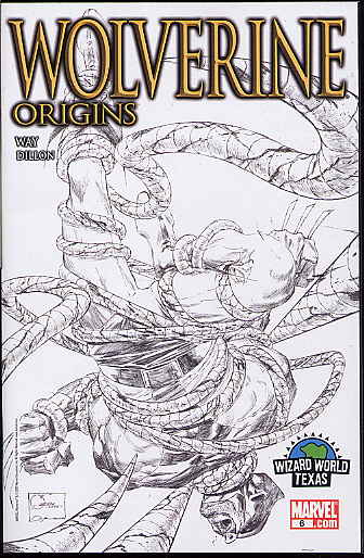 Wolverine Origins #6 (2006) wizard world texas exclusive