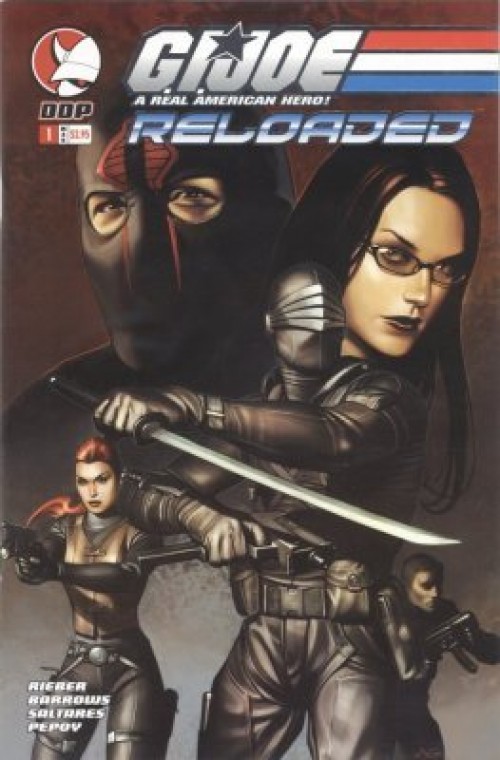 GI Joe Reloaded #1 (2004) df platinum foil exclusive