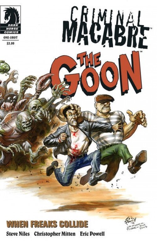 Criminal Macabre Goon When Freaks Collide #1 (2011) variant