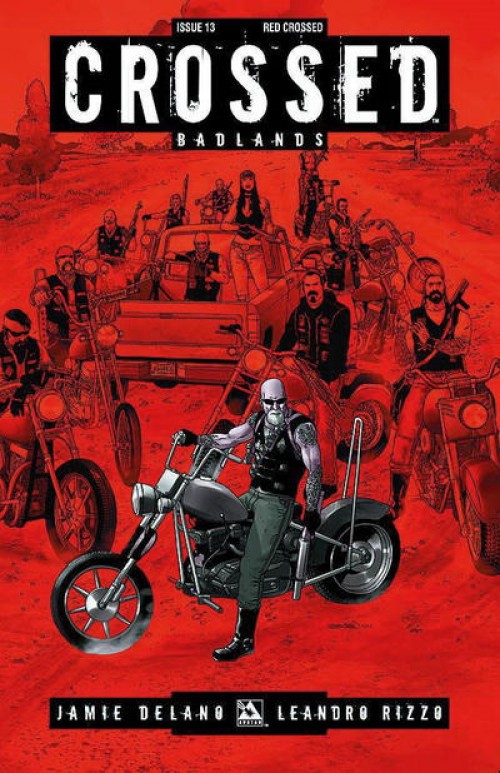 Crossed Badlands #13 (2012) red crossed cover