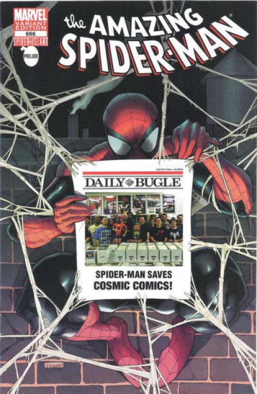 Amazing Spider-Man #666 (2004) Cosmic Comics exclusive variant