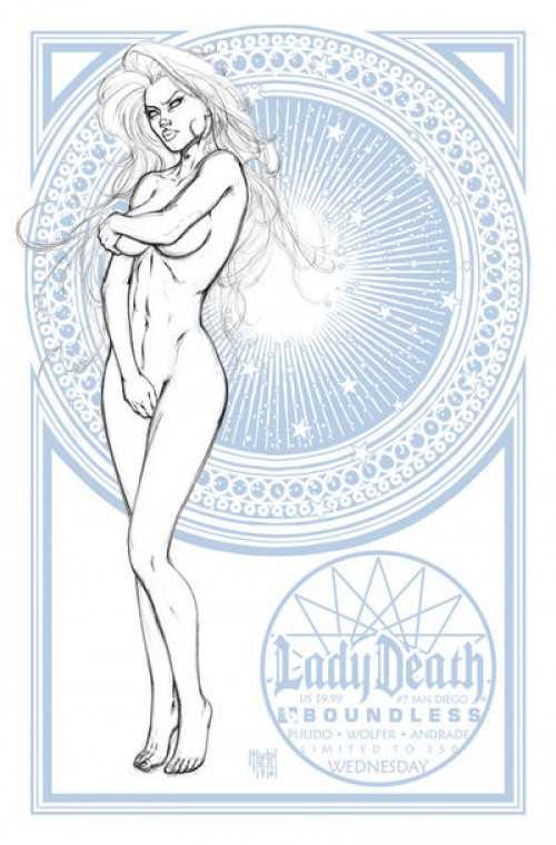 Lady Death #7 (2011) SDCC Wednesday variant