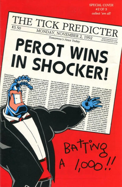 Chroma Tick #4 (1992) Ross Perot edition