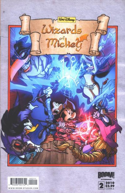 Wizards Of Mickey #2 (2010) cover a