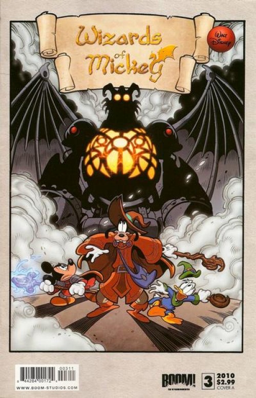 Wizards Of Mickey #3 (2010) cover a