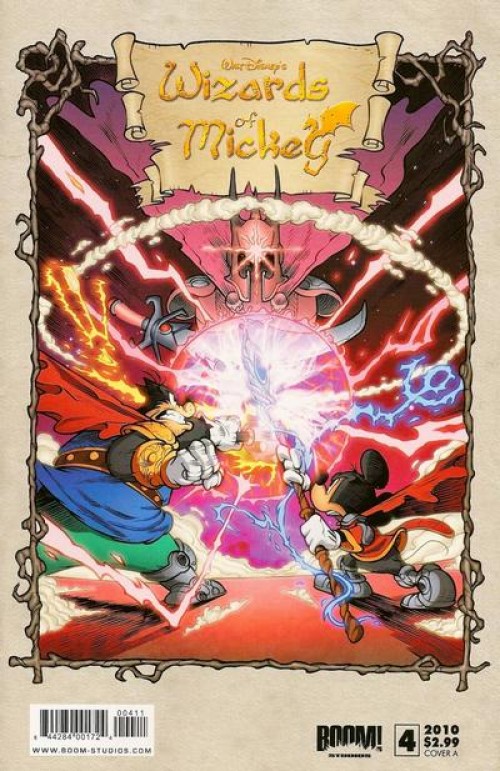 Wizards Of Mickey #4 (2010) cover a