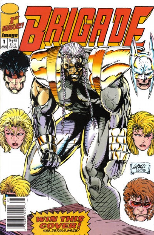 Brigade #1 (1992) newsstand