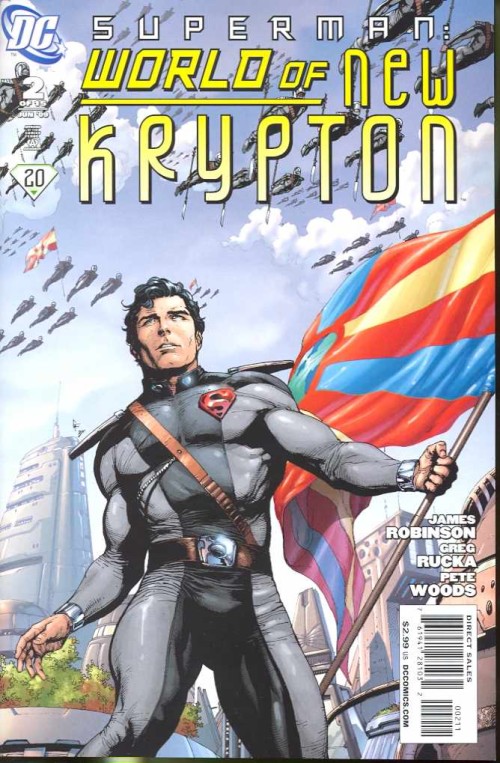 Superman World of New Krypton #2 frank
