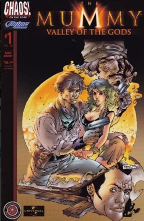 Cover of The Mummy: Valley of the Gods #1