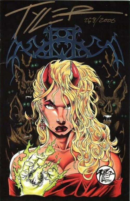Devil Jack #1 (1995) signed platinum edition