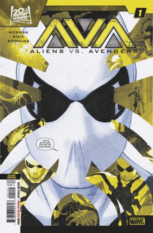 Aliens Vs Avengers #1 (2024) second print