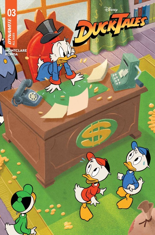 Ducktales #3 (2024) cover e ronda