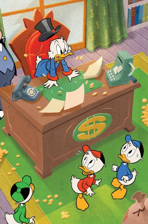 Ducktales #3 (2024) cover l ronda virgin variant