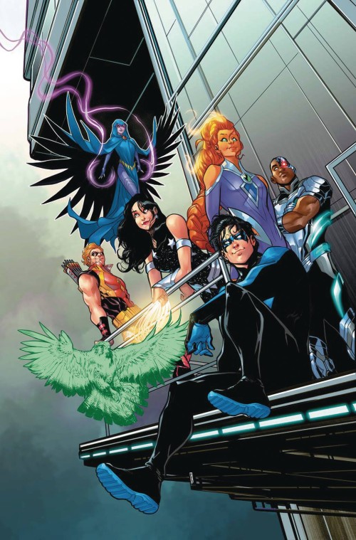 Titans #19 (2023) cover c baldeon variant
