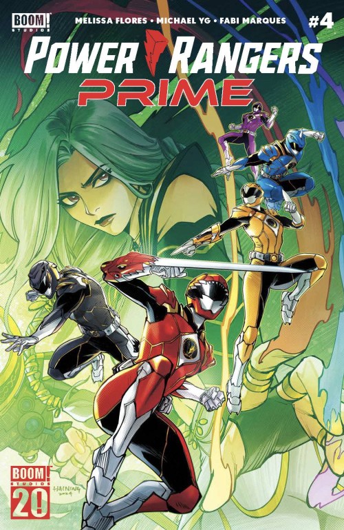 Power Rangers Prime #4 cover j foc