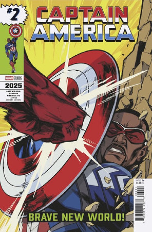 Sam Wilson Captain America #2 (2025) randolph marvel studios variant