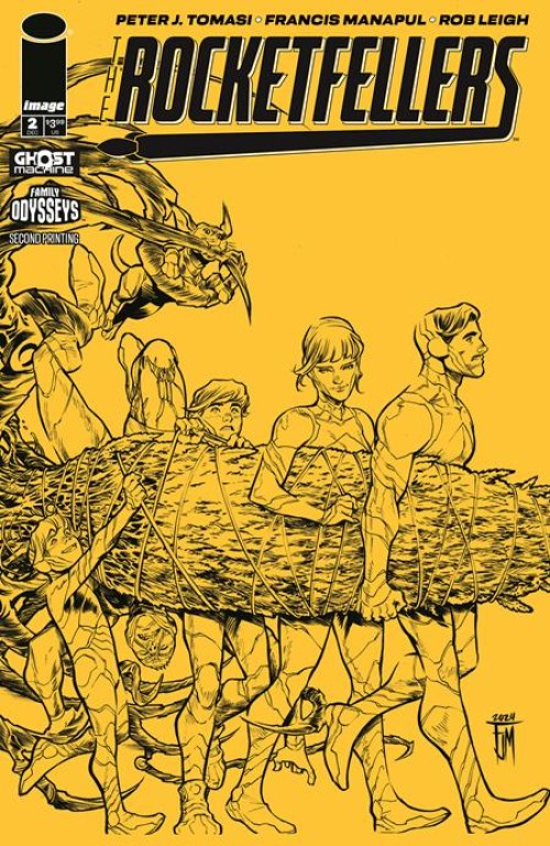 Rocketfellers #2 (2024) second print