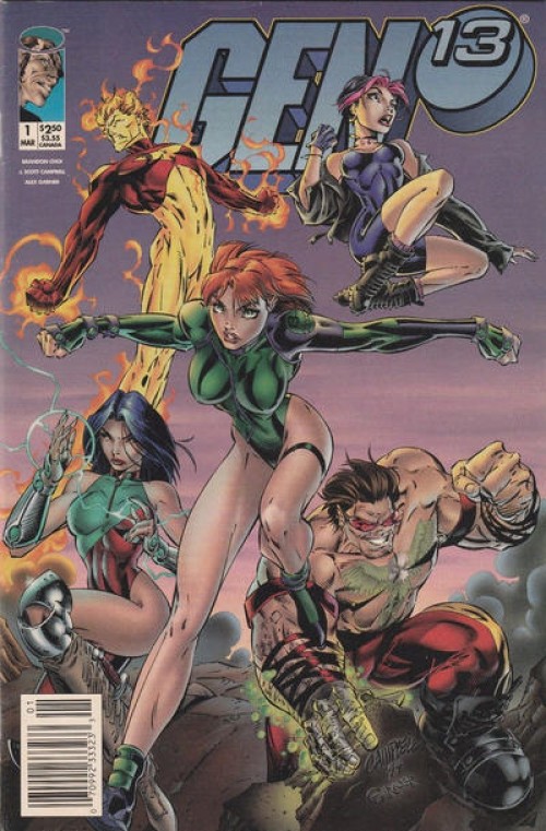 Gen 13 #1 (1995) Newsstand Ed