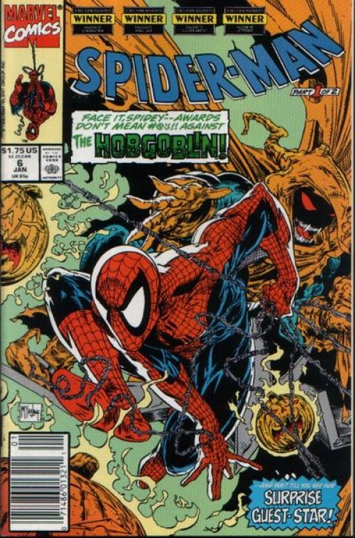 Spider-Man #6 (1990) Newsstand Edition