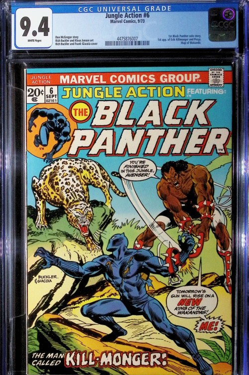 Jungle Action #6 (1972) CGC 9.4