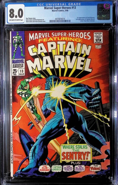Marvel Super-Heroes #13 (1967) CGC 8.0