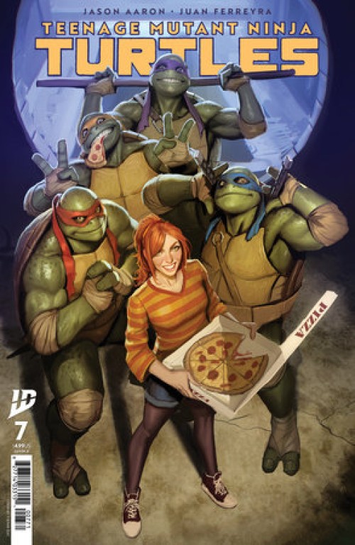 Teenage Mutant Ninja Turtles #7 (2024) cover g sejic variant