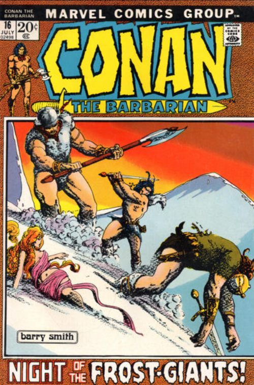 Conan The Barbarian #16 (1970)