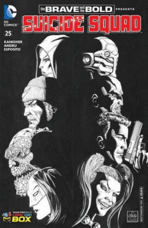 Brave and the Bold #25 (2015) wizard world comic con box variant