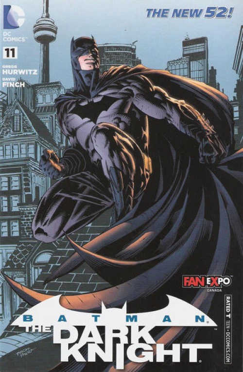 Batman the Dark Knight #11 (2011) fanexpo exclusive