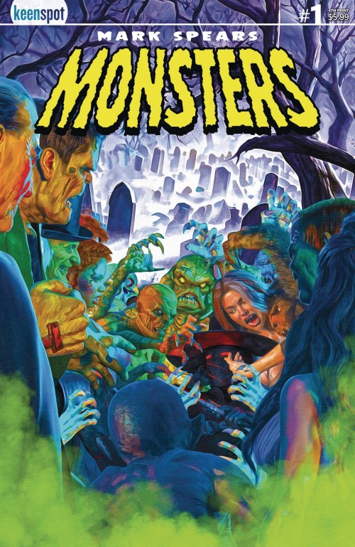 Mark Spears Monsters #1 fourth print
