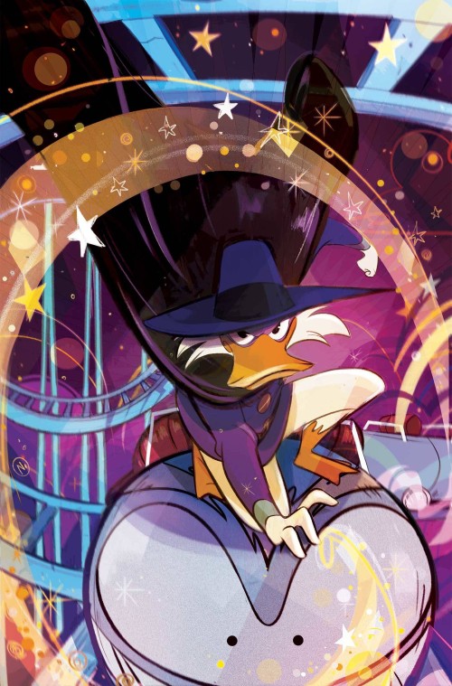 Darkwing Duck #1 (2025) cover w baldari foil virgin variant