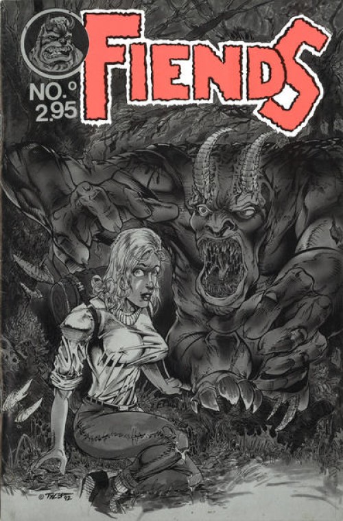 Fiends #0 (1992) signed