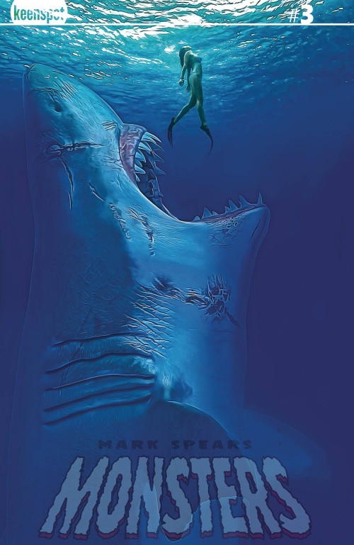 Mark Spears Monsters #3 cover g metal variant
