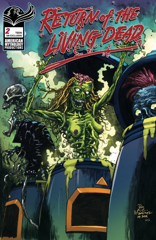 Return Of The Living Dead #2 (2025) cover f martinez racy