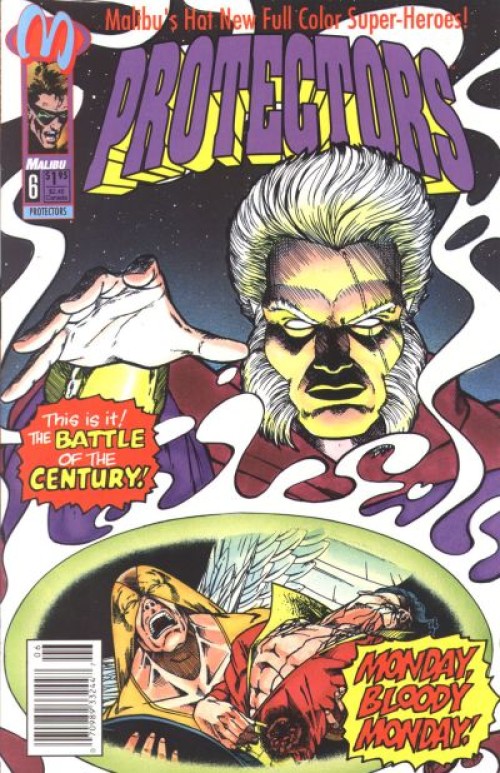 Protectors #6 (1992) newsstand