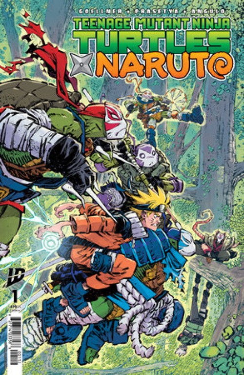 Teenage Mutant Ninja Turtles X Naruto #1 (2024) second print