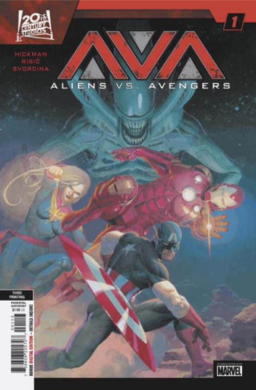 Aliens Vs Avengers #1 (2024) third print