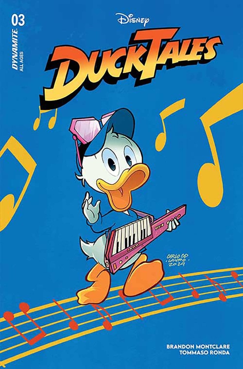 Ducktales #3 (2024) cover s lauro foil variant