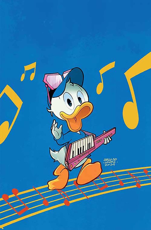 Ducktales #3 (2024) cover t lauro virgin foil variant