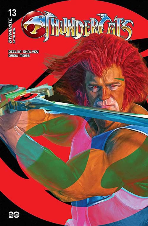 Thundercats #13 (2024) cover w spears red variant